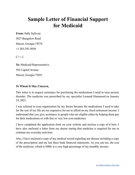 How to Write a Sample Letter Requesting Medical Financial .